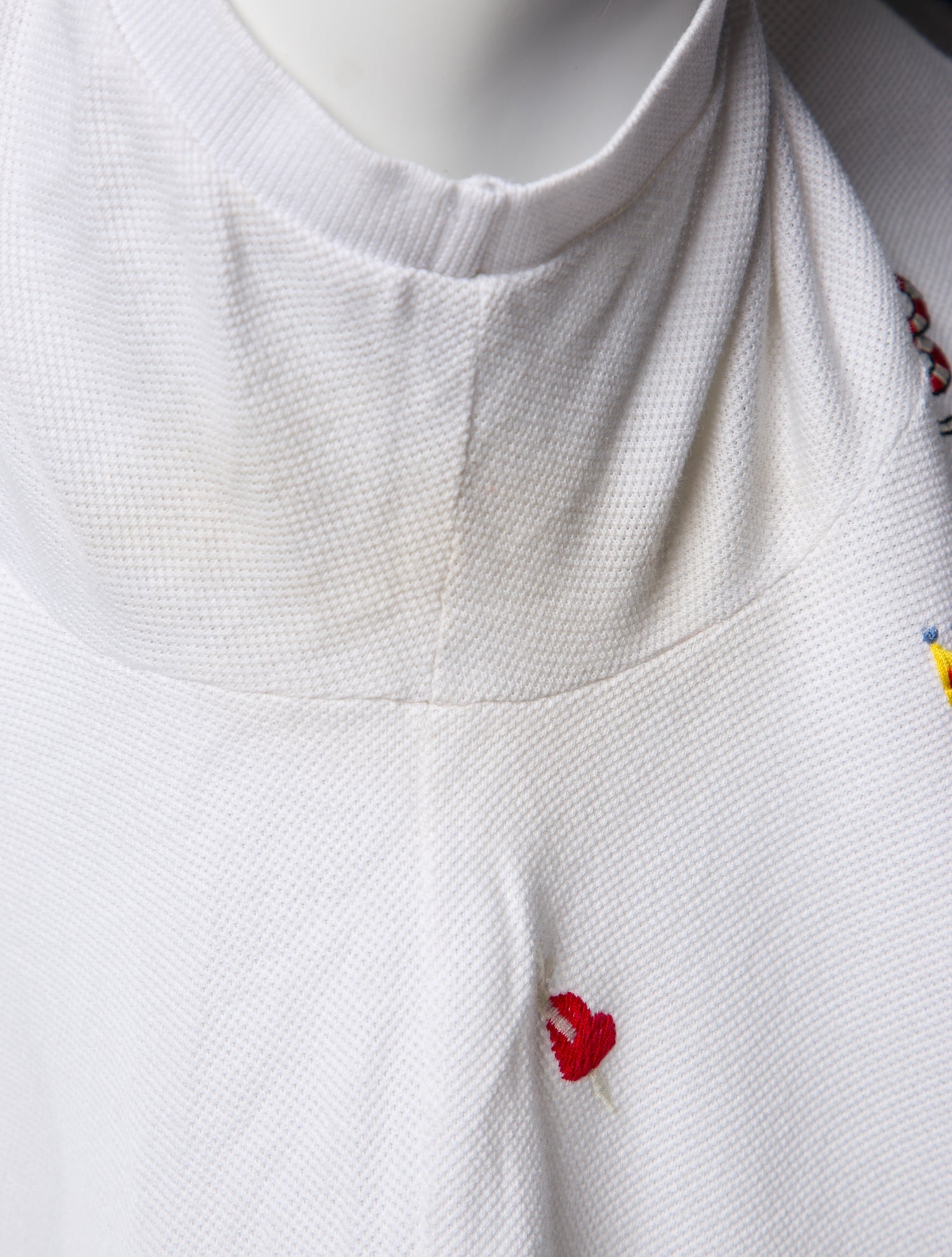 Gucci Sylvie Web Accent Collar Polo Shirt